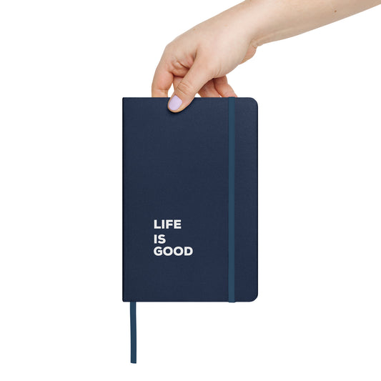 Hardcover bound notebook