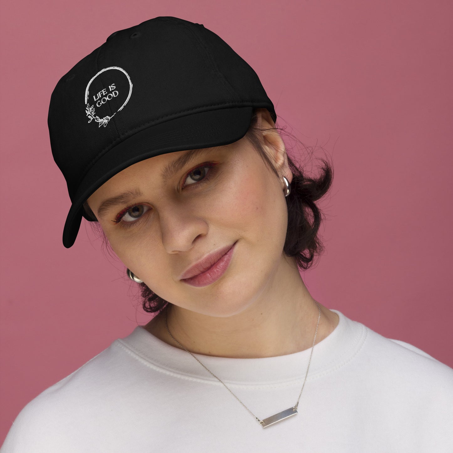 Organic dad hat.