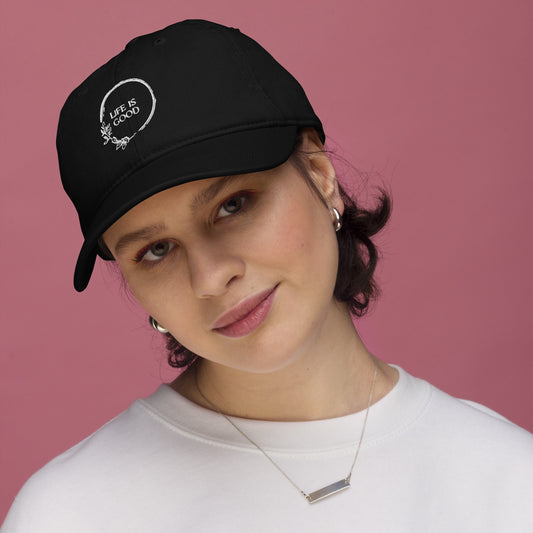 Organic dad hat.