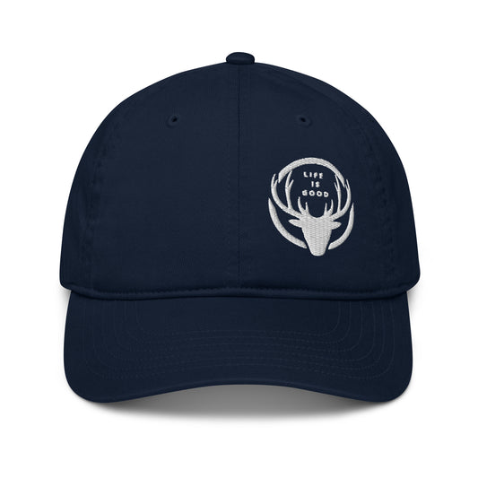 Organic Navy Dad Hat
